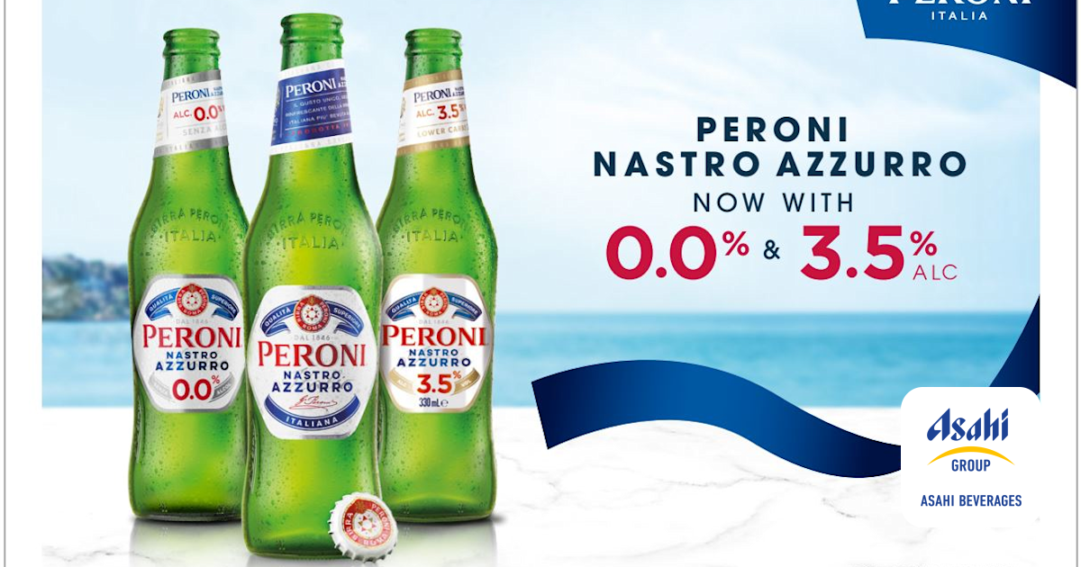 Peroni relaunches its moderation portfolio of non-alcoholic & mid ...