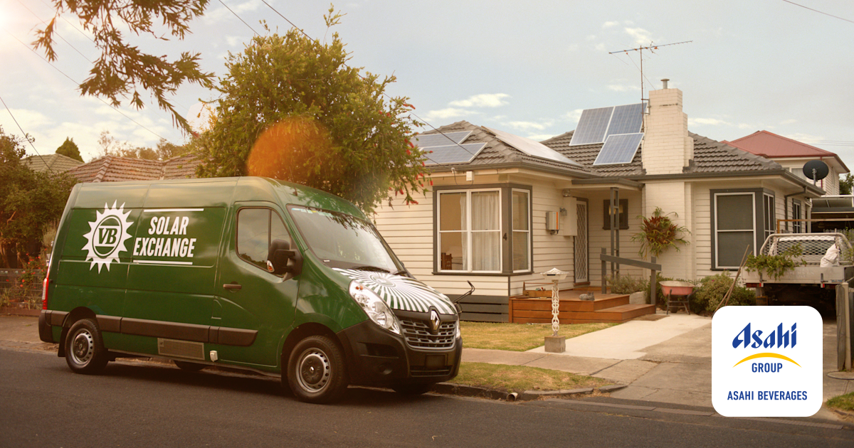 Swap Solar Power for VB in Aussie-First Program - Asahi Beverages